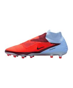 Rückansicht von Nike Phantom 6 High Elite AG Scary Good Fußballschuhe Herren blau