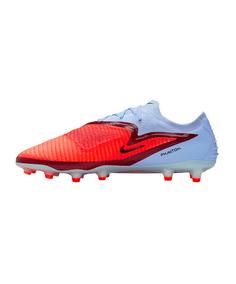 Rückansicht von Nike Phantom 6 Low Elite AG Max Voltage Fußballschuhe Herren blau