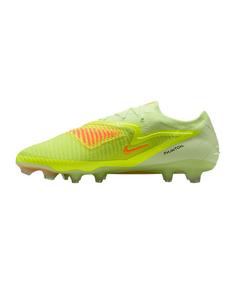Rückansicht von Nike Phantom 6 Low Elite FG Max Voltage Fußballschuhe Herren gelbschwarz