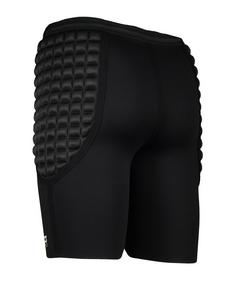 Rückansicht von Select Torwart-Thermohose Torwarthose schwarz