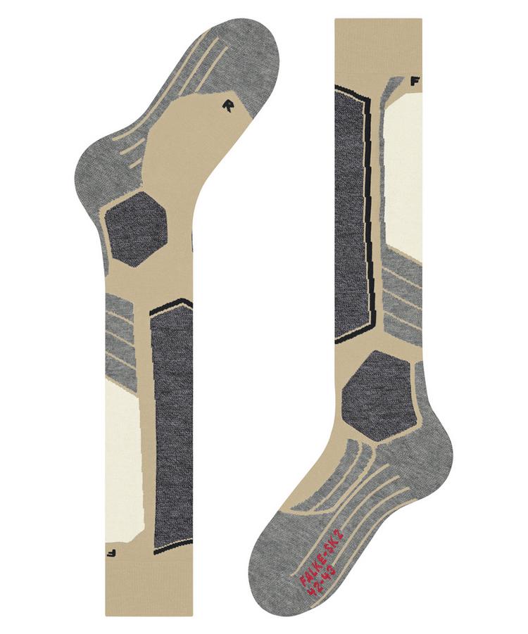 Falke Falke SK2 Intermediate Ski Socken Damen - straw (4700) - 3 | SportScheck