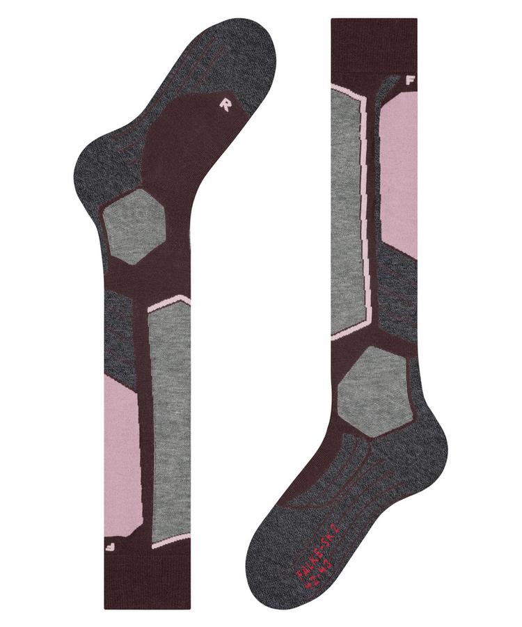 Falke Falke SK2 Intermediate Ski Socken Damen - mahogany (8344) - 3 | SportScheck