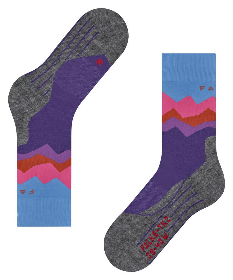 Falke Falke TK2 Explore Socken Herren - purple (6300) - 2 | SportScheck