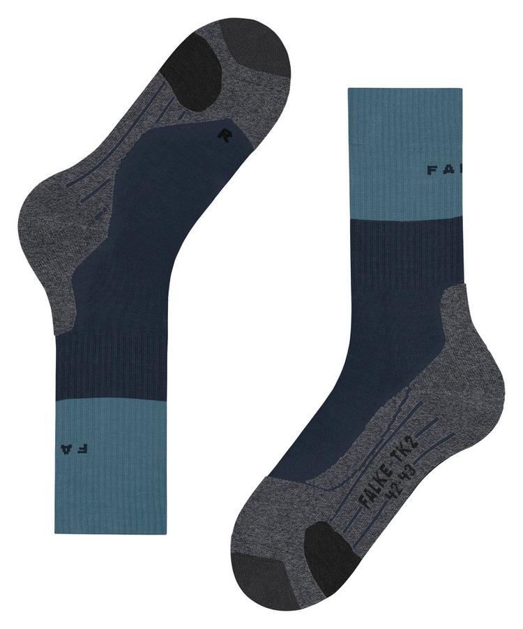 Falke Falke TK2 Explore Socken Herren - blue steel - 3 | SportScheck