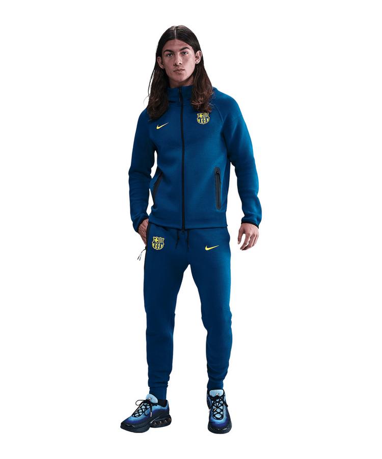 Nike Nike FC Barcelona NSW Tech Fleece Jogginghose Trainingshose Herren - blaugelb - 0 | SportScheck