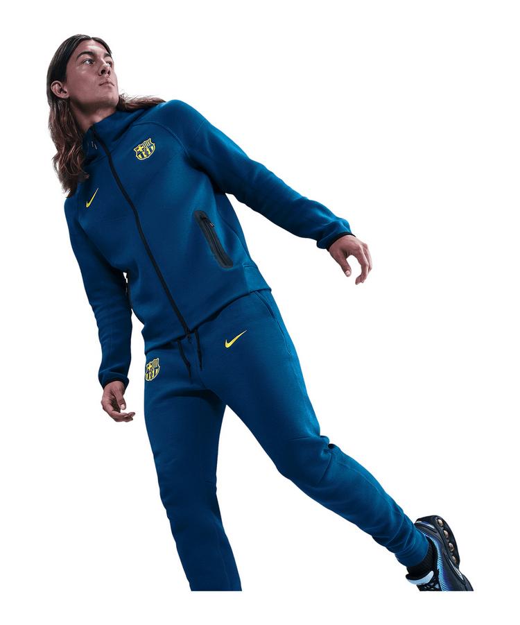 Nike Nike FC Barcelona NSW Tech Fleece Jogginghose Trainingshose Herren - blaugelb - 2 | SportScheck