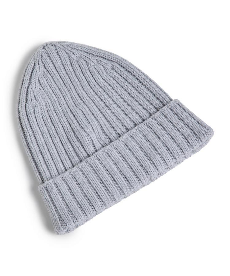 Falke Falke Merino X-Fine Ribbed Beanie Beanie - light grey heather (3106) - 1 | SportScheck