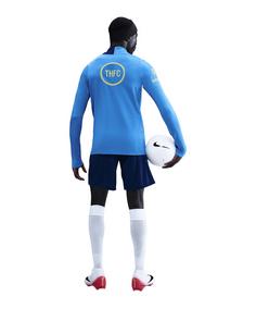 Rückansicht von Nike Tottenham Hotspur Drill Top Sweatshirt Funktionssweatshirt Herren blaugelb