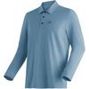 Maier Sports Long Pique Polo M Poloshirt Herren - Lila