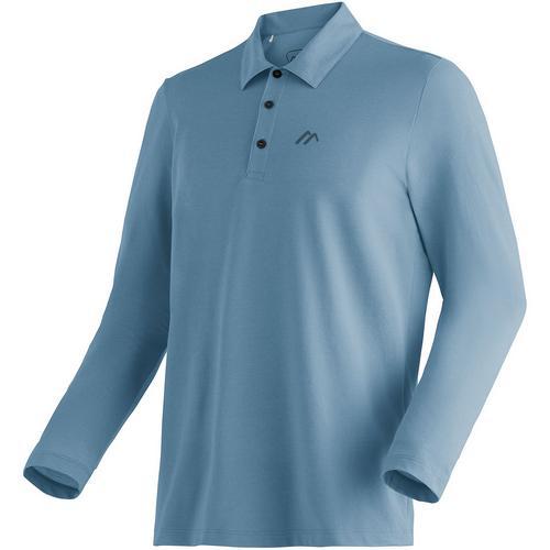 Maier Sports Long Pique Polo M Poloshirt Herren