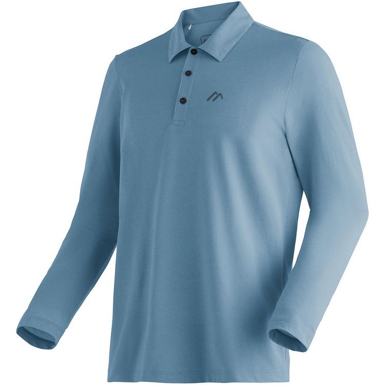 Maier Sports Maier Sports Long Pique Polo M Poloshirt Herren - Lila - 0 | SportScheck