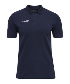 hummel Cotton Poloshirt  F7026 Poloshirt Herren blaublauweiss