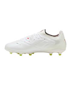 Rückansicht von PUMA KING 20 Ultimate FG/AG Unleash Weiß Fußballschuhe weiss