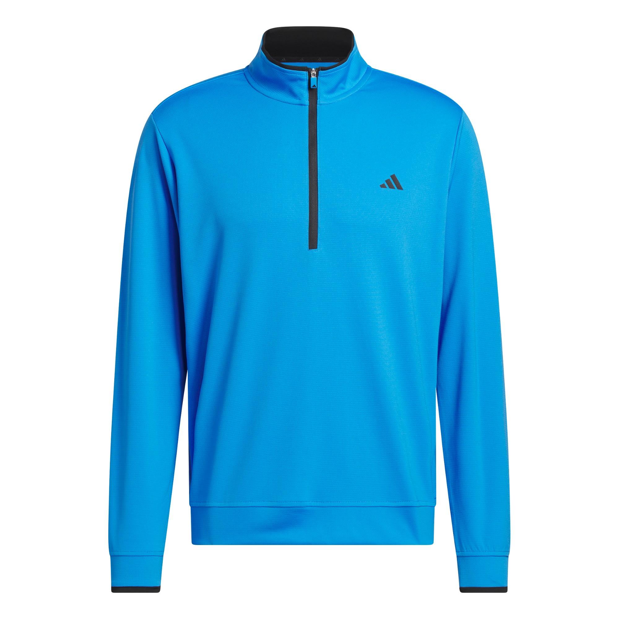 adidas Lightweight Half-Zip Oberteil Sweatshirt Herren - Lucid Ray Blue