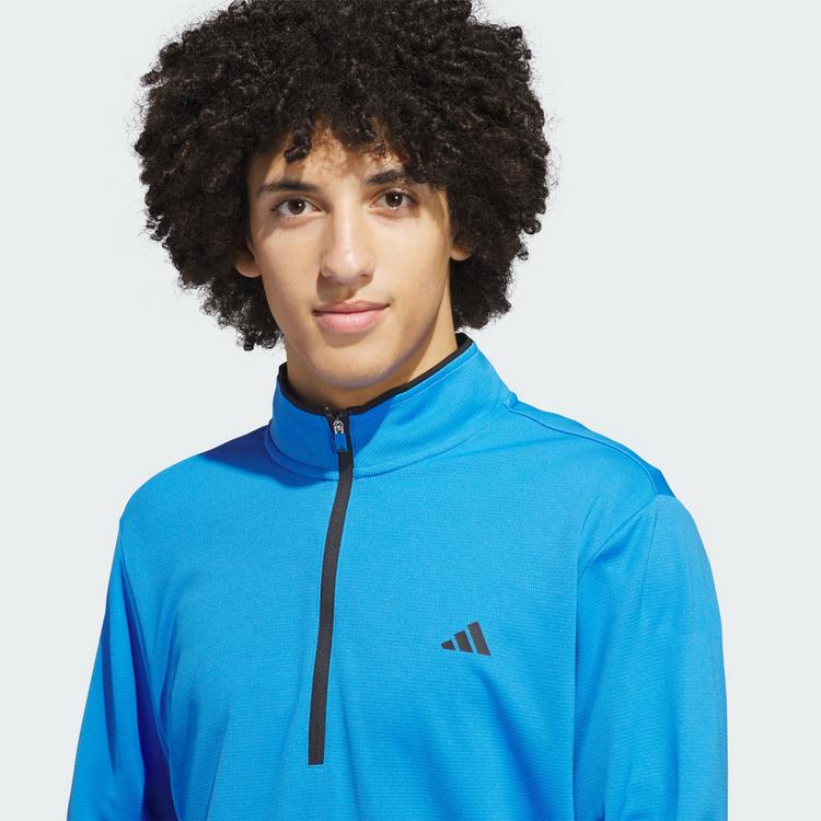 adidas adidas Lightweight Half-Zip Oberteil Sweatshirt Herren - Lucid Ray Blue - 0 | SportScheck