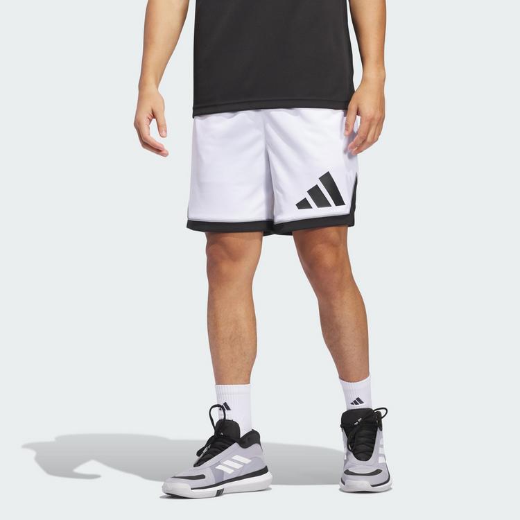 adidas adidas adidas Basketball Badge of Sport Shorts Basketball-Shorts Herren - White / Black - 0 | SportScheck