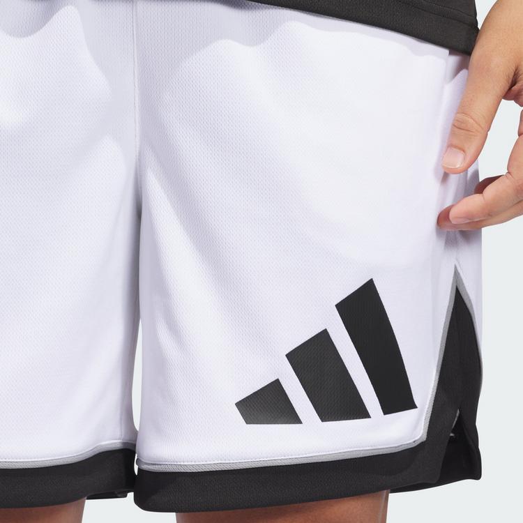 adidas adidas adidas Basketball Badge of Sport Shorts Basketball-Shorts Herren - White / Black - 0 | SportScheck