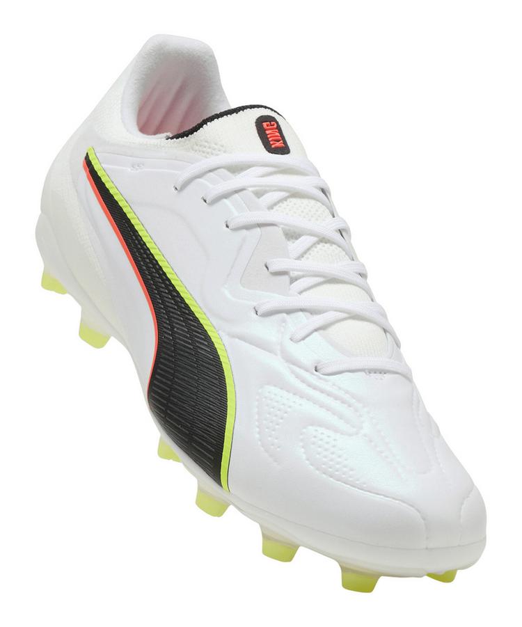 PUMA PUMA KING 20 Pro FG/AG Eclipse Fu&szlig;ballschuhe Herren - weiss - 3 | SportScheck