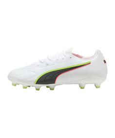 PUMA KING 20 Match FG/AG Unleash Kids Weiß Fußballschuhe Kinder weiss