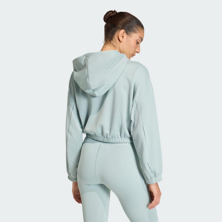 adidas adidas Yoga Oberteil Funktionssweatshirt Damen - Wonder Sage - 1 | SportScheck