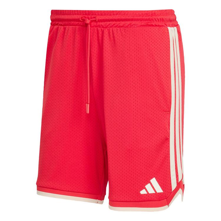 adidas adidas STADIUM MESH SHORTS Funktionsshorts Herren - Pure Ruby / Crystal Linen / Off White - 0 | SportScheck