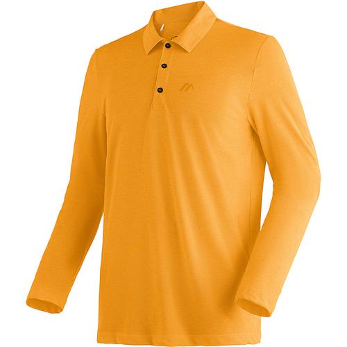 Maier Sports Long Pique Polo M Poloshirt Herren