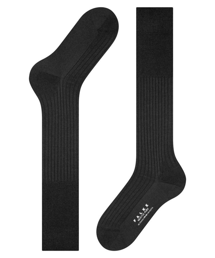Falke Falke Bristol Pure KH Socken Herren - black (3000) - 2 | SportScheck