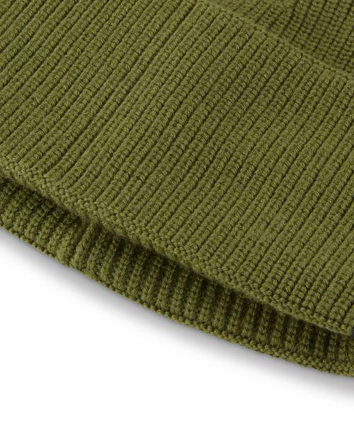 Rückansicht von Falke Beanie olive (7750)