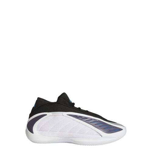 Rückansicht von adidas ANTHONY EDWARDS 2 J Schuh Basketballschuhe Kinder Cloud White / Core Black / Dusky Ink
