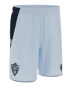 macron UD Almeria Short Away 2025/2026 Fußballshorts Herren blau