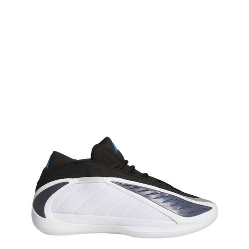 Rückansicht von adidas Anthony Edwards 2 Schuh Basketballschuhe Cloud White / Core Black / Dusky Ink