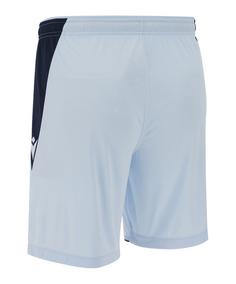 Rückansicht von macron UD Almeria Short Away 2025/2026 Fußballshorts Herren blau