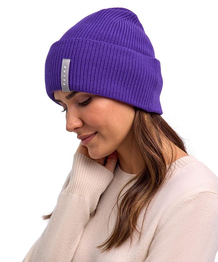 Falke Falke Merino Ultrafine Ribbed Beanie - purple (8300) - 0 | SportScheck