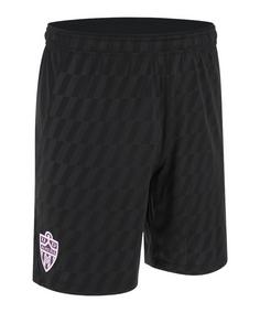 macron UD Almeria Short 3rd 2025/2026 Fußballshorts Herren schwarz