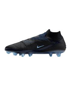 Rückansicht von Nike Phantom 6 High Elite FG Max Voltage Fu&szlig;ballschuhe Herren schwarz