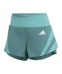 adidas Adizero Archive Short Damen Laufshorts Damen - gruen