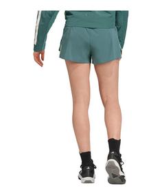 Rückansicht von adidas Adizero Archive Short Damen Laufshorts Damen gruen
