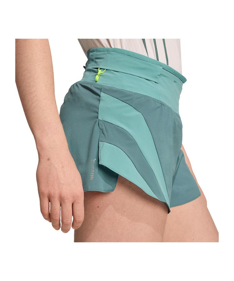 adidas adidas Adizero Archive Short Damen Laufshorts Damen - gruen - 2 | SportScheck