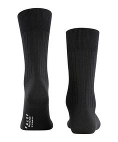 Rückansicht von Falke Bristol Pure SO Freizeitsocken Herren black (3000)