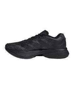 Rückansicht von adidas Adizero Boston 13 Laufschuh Laufschuhe Herren schwarz