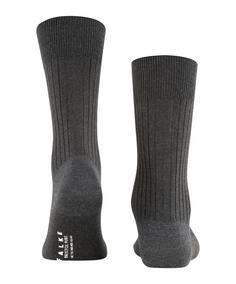 Rückansicht von Falke Bristol Pure SO Freizeitsocken Herren anthra.mel (3080)