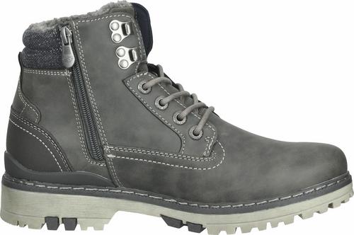 Rückansicht von Dockers Stiefelette Stiefel Herren Dunkelgrau