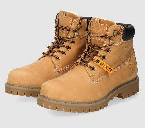 Rückansicht von Dockers Stiefelette Stiefel Herren Tan