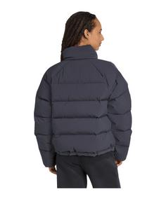 Rückansicht von adidas Helionic Relaxed Down Jacke Damen Sweatjacke Damen schwarz