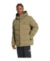 adidas Helionic CLIMAWARM Hooded Down Jacke Sweatjacke Herren - gruen
