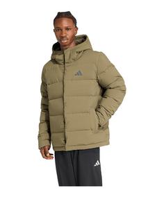 adidas Helionic CLIMAWARM Hooded Down Jacke Sweatjacke Herren gruen