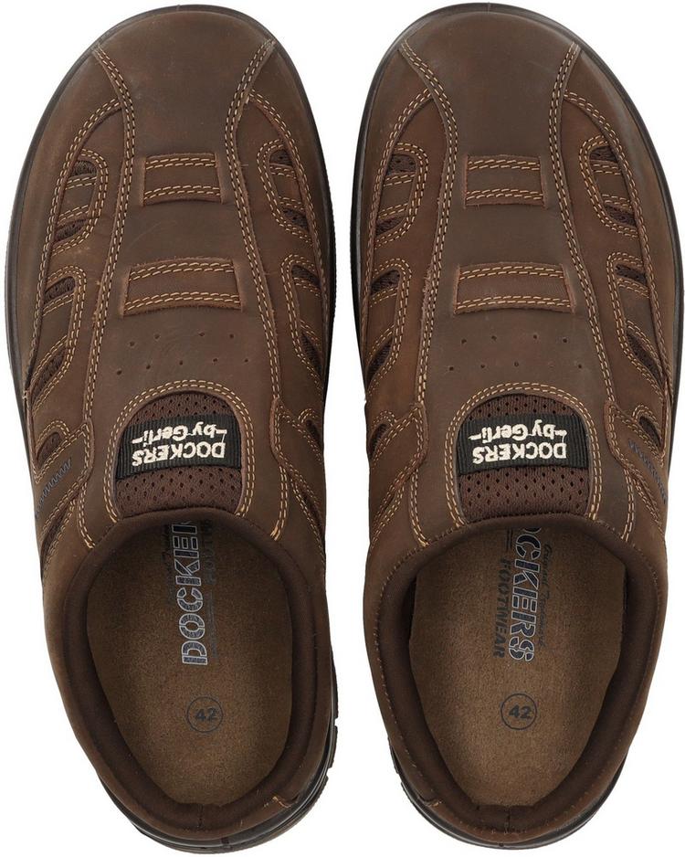 Dockers Dockers Pantoletten Freizeitschuhe Herren - Schoko - 0 | SportScheck