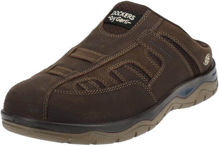 Dockers Dockers Pantoletten Freizeitschuhe Herren - Schoko - 1 | SportScheck