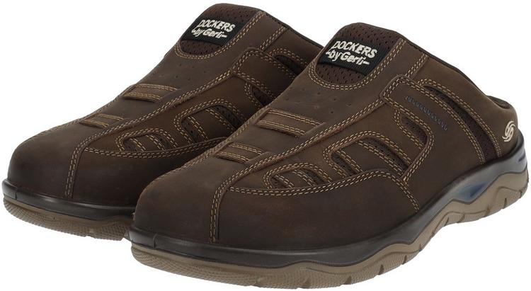 Dockers Dockers Pantoletten Freizeitschuhe Herren - Schoko - 2 | SportScheck