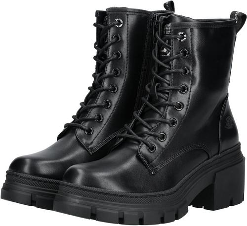 Rückansicht von Dockers Stiefelette Stiefel Damen Schwarz